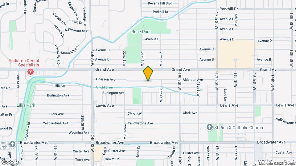 2024 Alderson Ave Map and Location Details