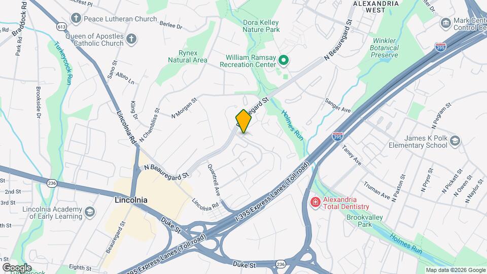 521 N Armistead St Map and Location Details