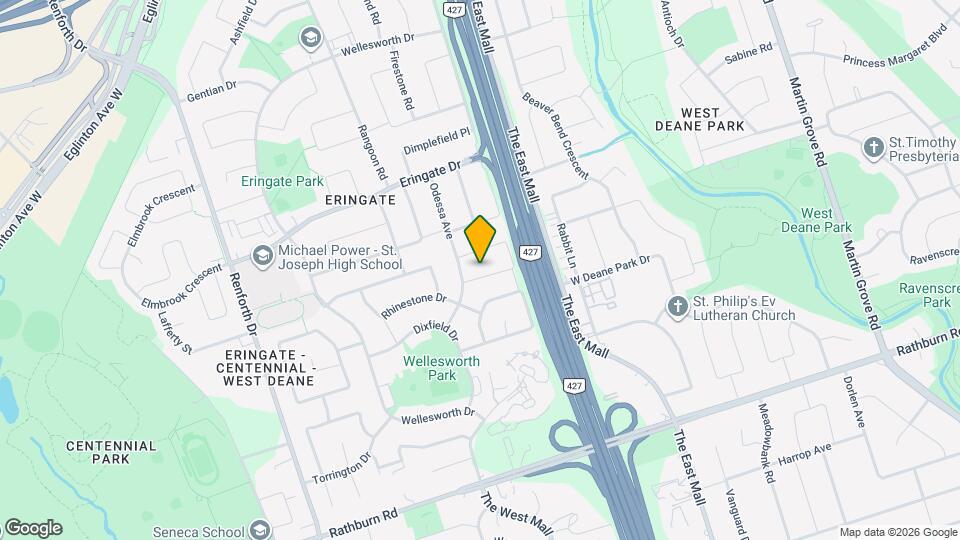 8 Summerfield Crescent Map and Location Details