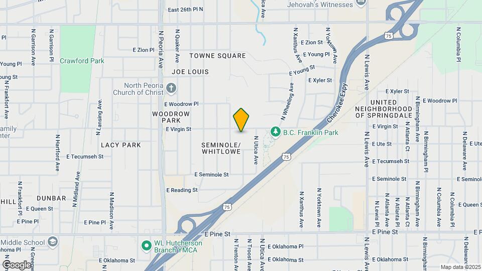 Seminole Hills Apartments Map and Location Details