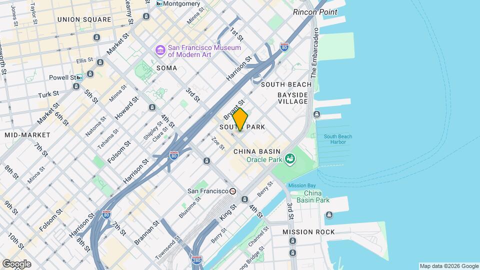 599 3rd St Map and Location Details