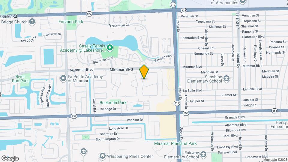 2641 SW 83rd Ave Map and Location Details