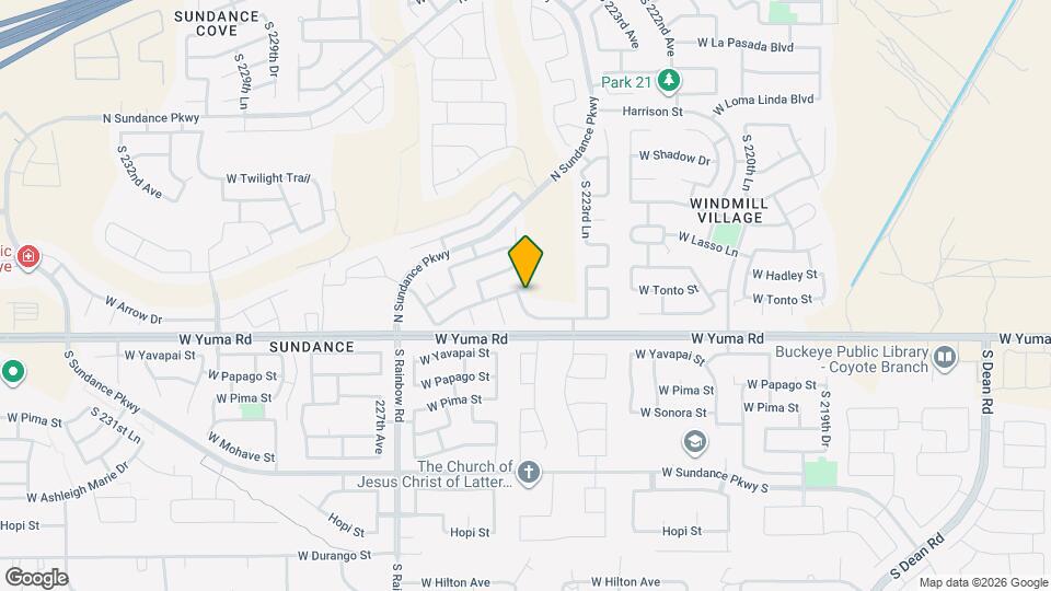 1071 S 224th Ln Map and Location Details