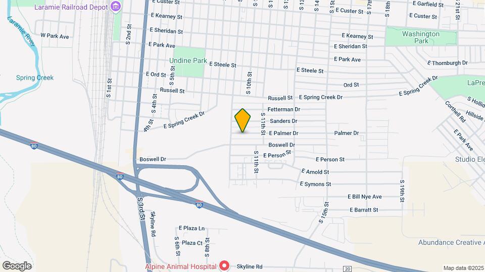 920 Palmer Dr Map and Location Details