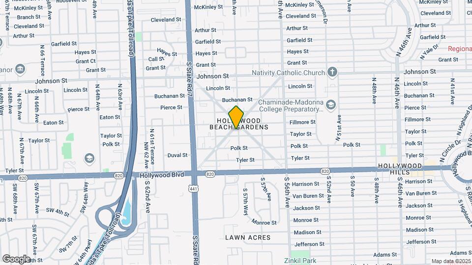 410 N 58th Ave Map and Location Details