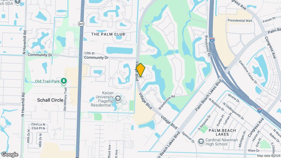 1202 Glenmoor Dr Map and Location Details