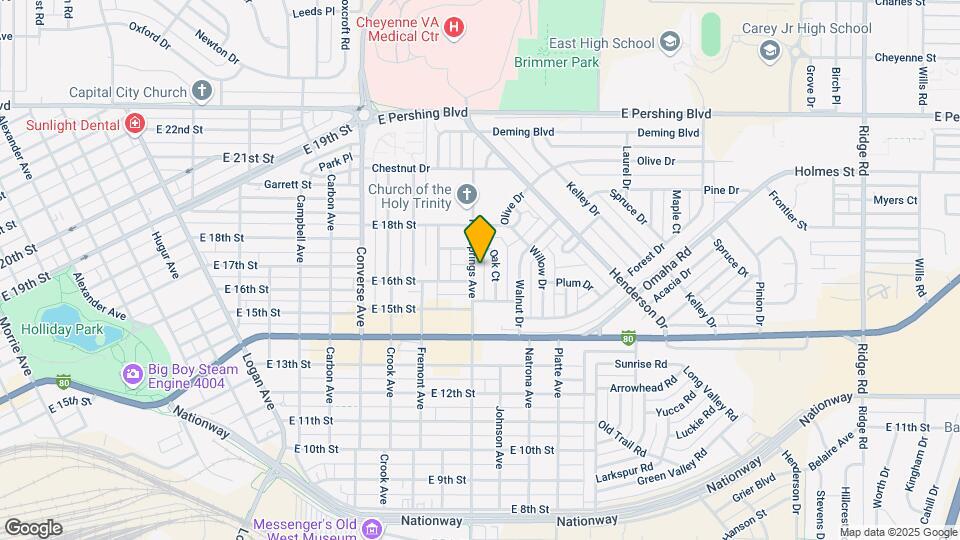 1529 Hot Springs Ave Map and Location Details