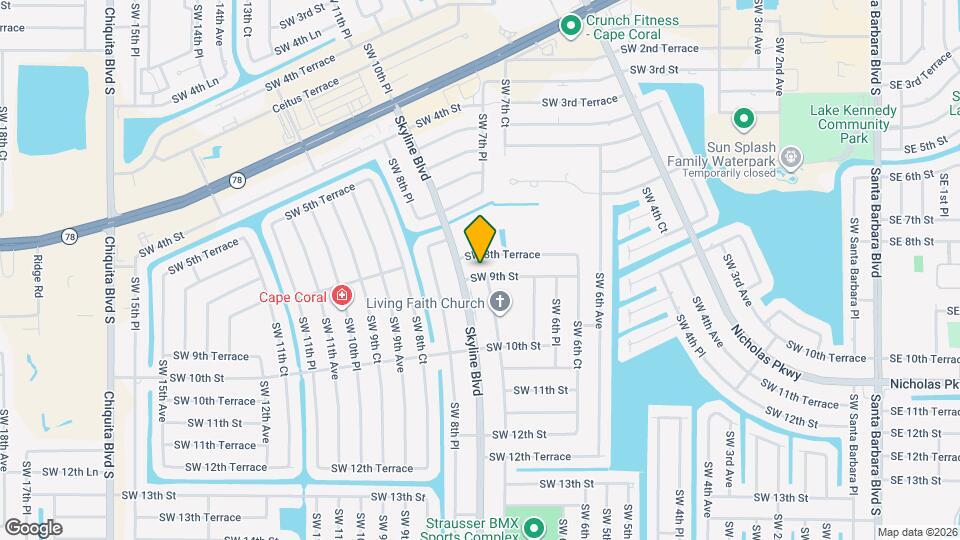 739 SW 9th St Map and Location Details