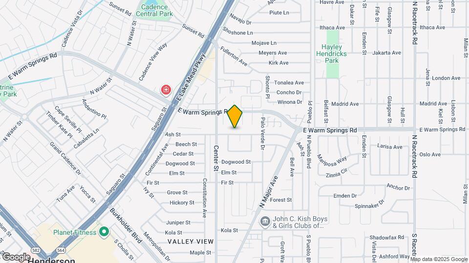 213 Ash St Map and Location Details