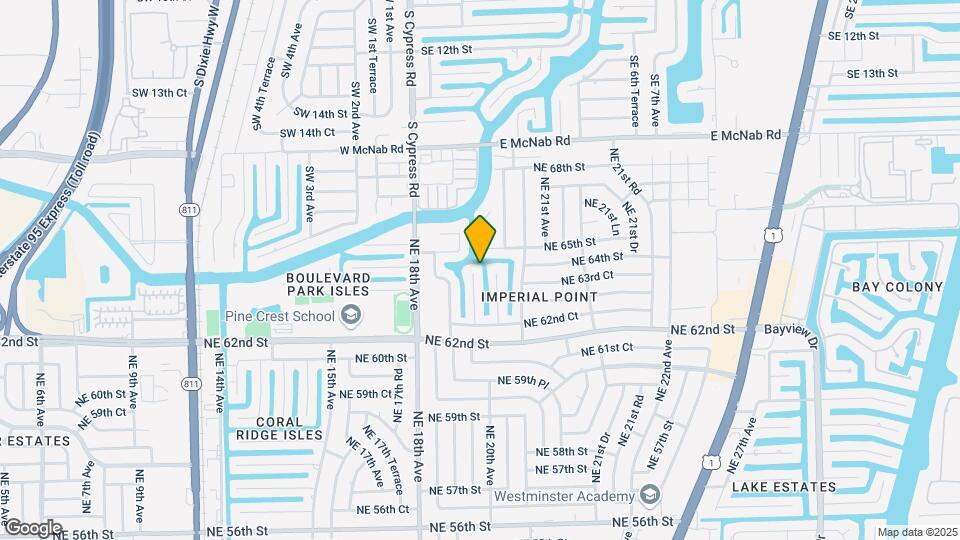 6350 NE 19th Ter Map and Location Details