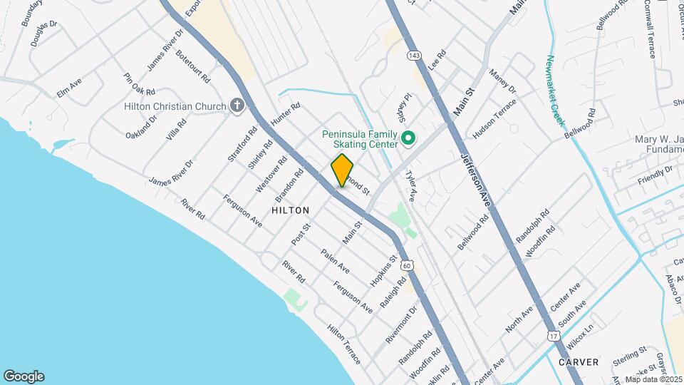 10370 Warwick Blvd Map and Location Details