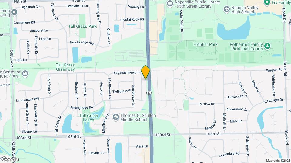 2963 Saganashkee Ln Map and Location Details