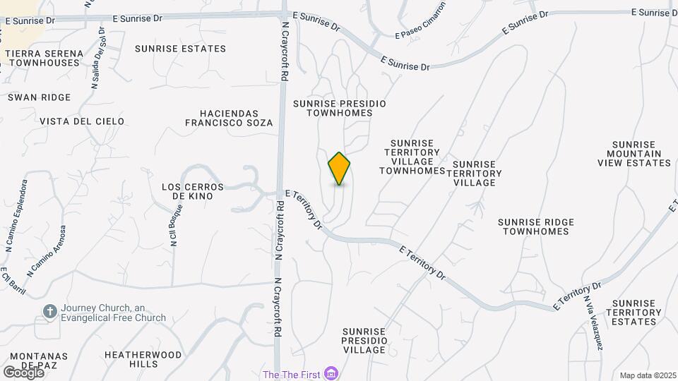 5084 N Camino Del Lazo Map and Location Details