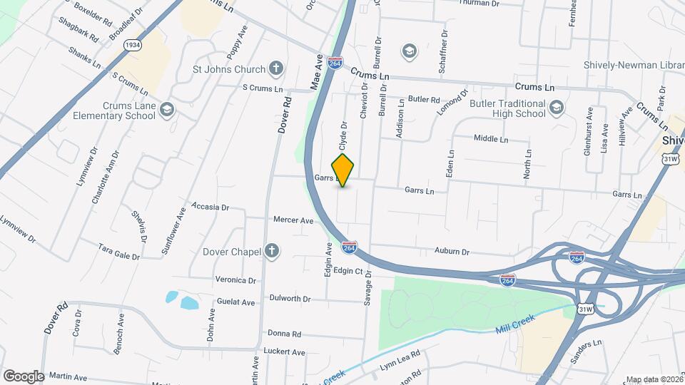 4203 Searcy Ln Map and Location Details