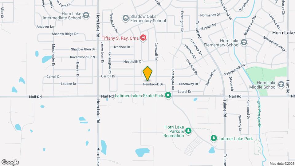 3600 Pembrook Dr Map and Location Details