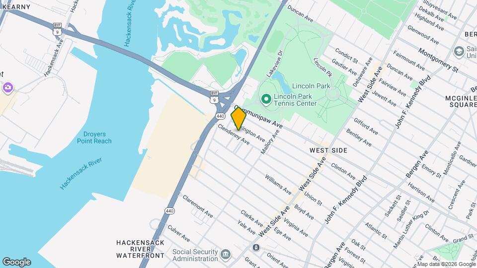 286 Clendenny Ave Map and Location Details