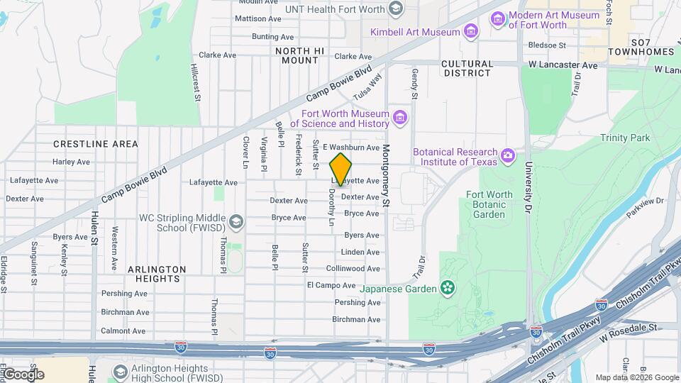 3712 Dexter Ave Map and Location Details