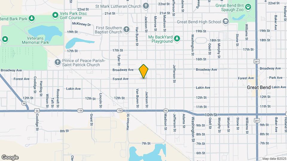 3111 Forest Ave Map and Location Details