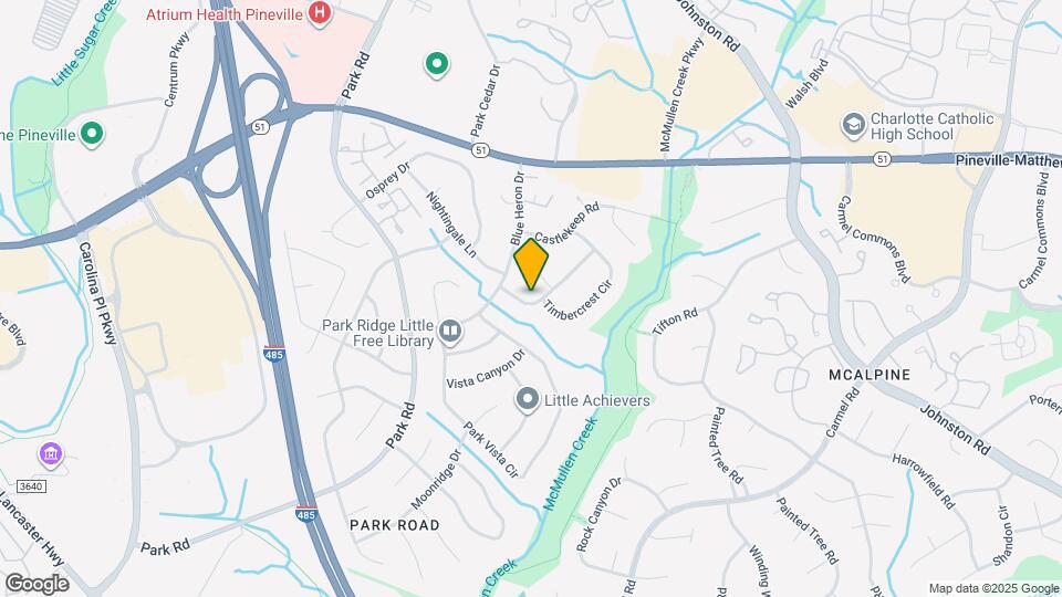 10900 Flat Iron Rd Map and Location Details