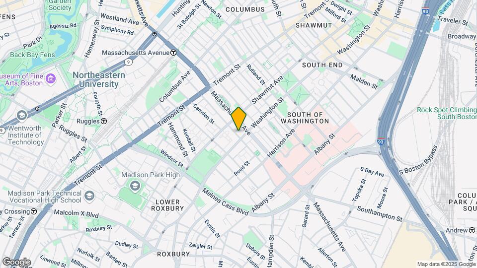 133 Northampton St Mapa y Detalles de la Ubicación