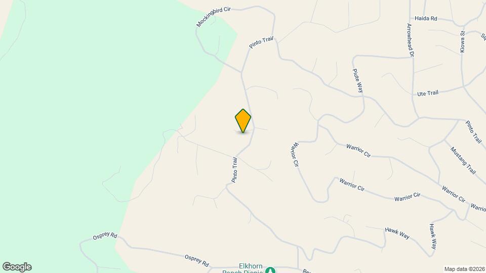 611 Pinto Trail Map and Location Details