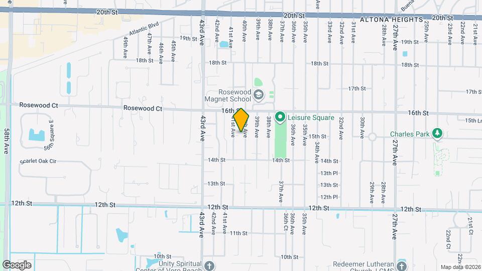 1505 40th Ave Map and Location Details