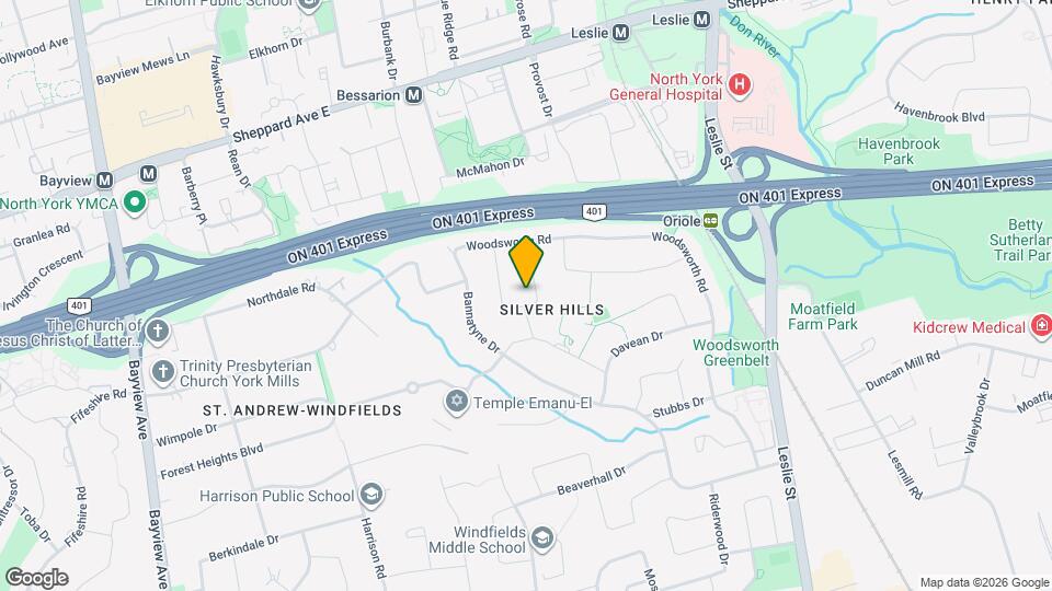 38 Hopperton Dr Map and Location Details