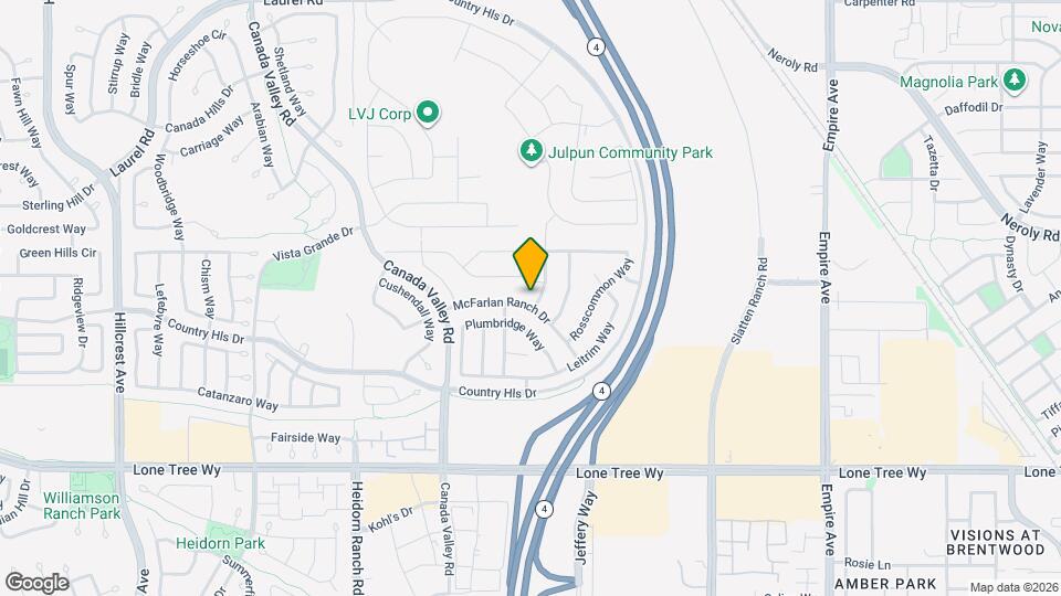 5560 McFarlan Ranch Dr Map and Location Details