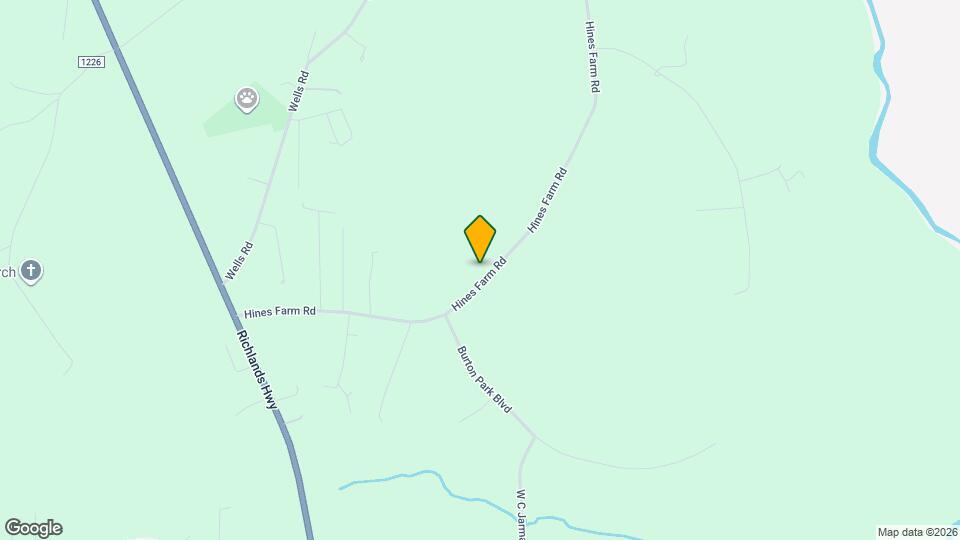 2235 Hines Farm Rd Map and Location Details