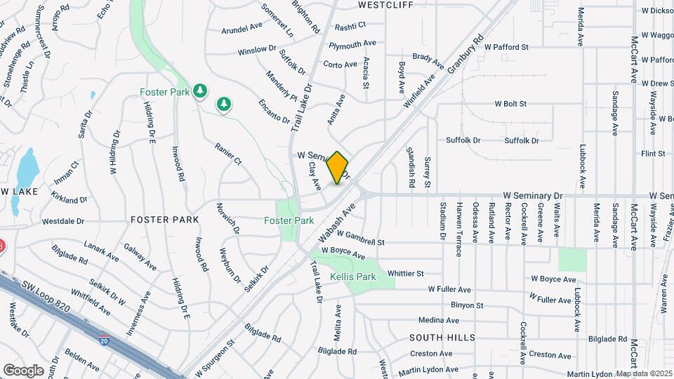 3563 South Dr, Unit A Map and Location Details