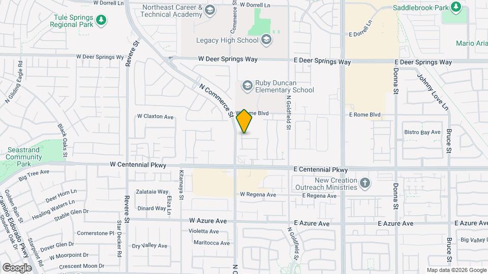 228 Frapuccino Ave Map and Location Details