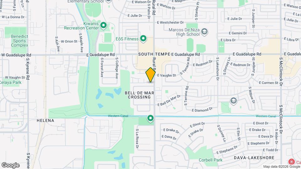 804 E Carmen St Map and Location Details