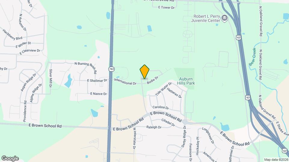 1401-1403-1403 Bodie Dr Map and Location Details