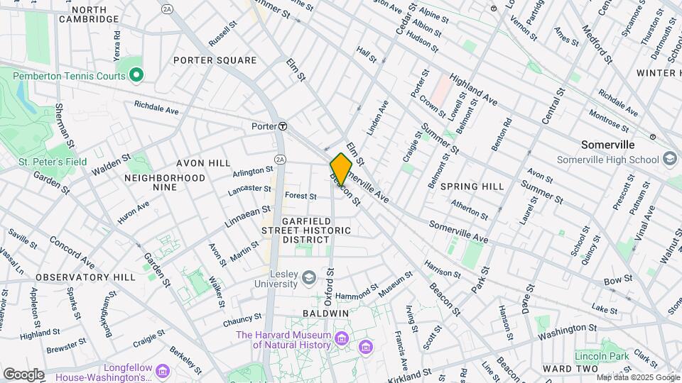 354 Beacon St, Unit 1 Mapa y Detalles de la Ubicación