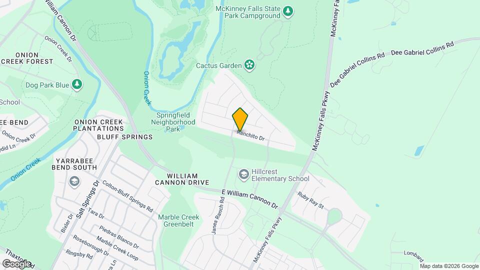 6813 Ranchito Dr Map and Location Details