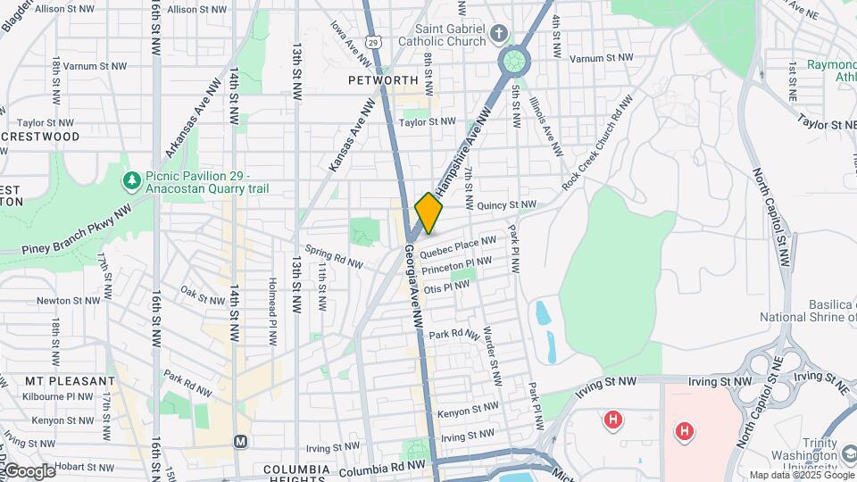 750 Rock Creek Church Rd NW Map and Location Details