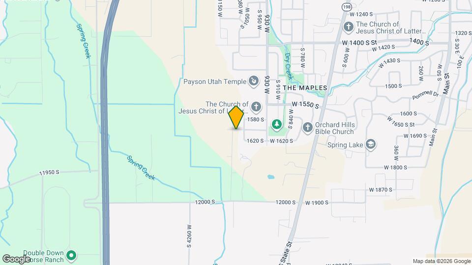 1605 S 1100 W, Unit House Map and Location Details