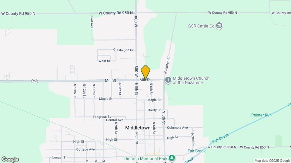 687 W Ml St Map and Location Details