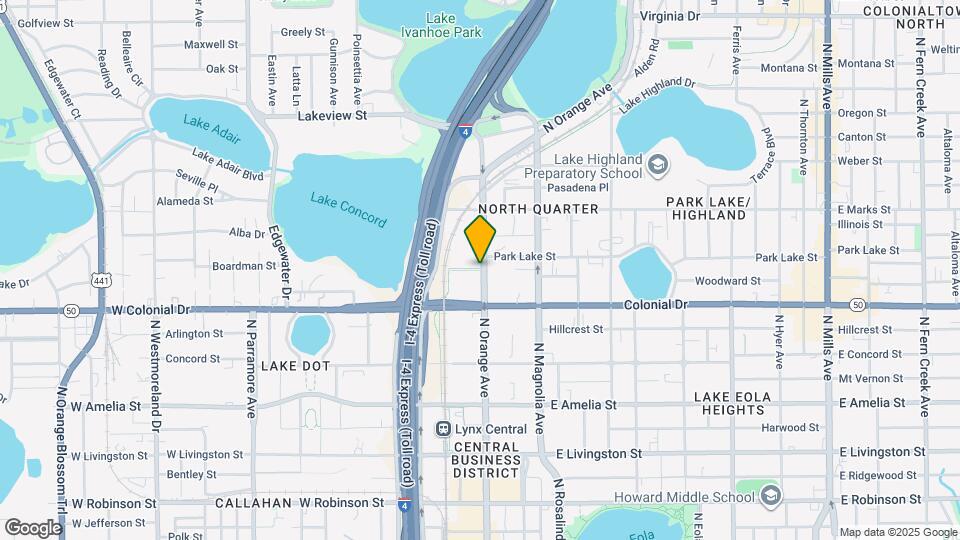 776 N Orange Ave Map and Location Details