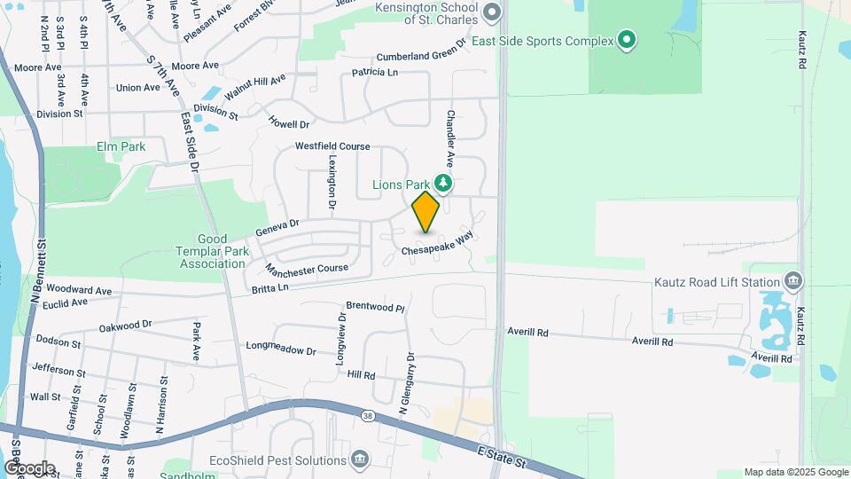 1355 Dunham Ct Map and Location Details