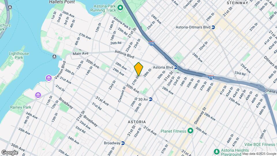 27-17 27th St Mapa y Detalles de la Ubicación