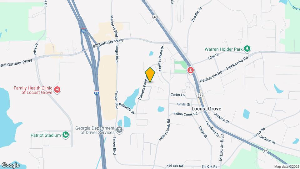 905 Justice Dr Map and Location Details