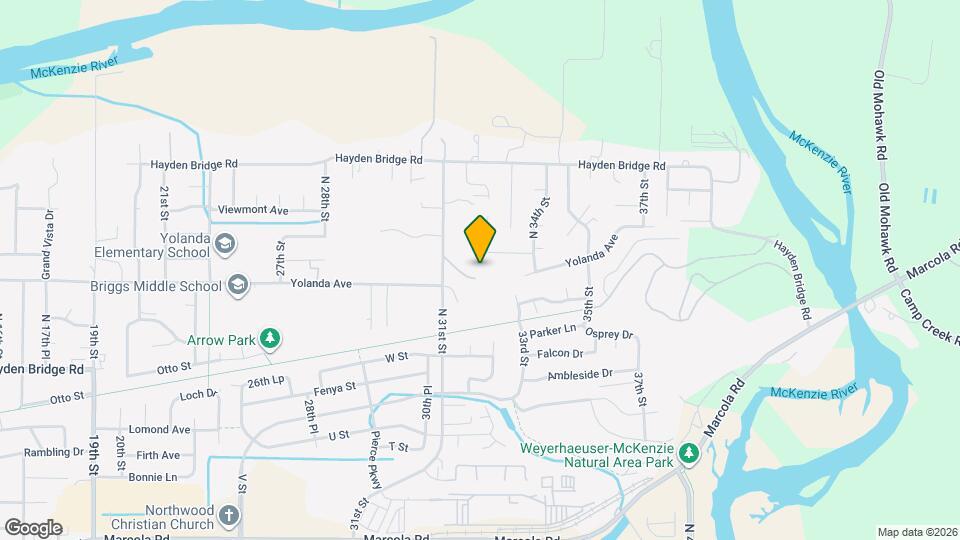 2545 31st St Map and Location Details