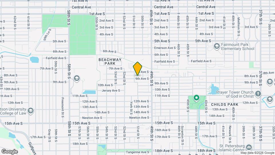 5021 9th Ave S Map and Location Details