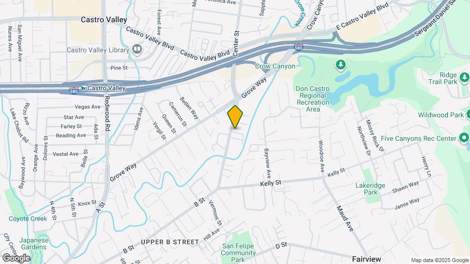 22218 Center St Map and Location Details