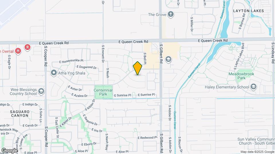 2807 E Desert Broom Pl Map and Location Details