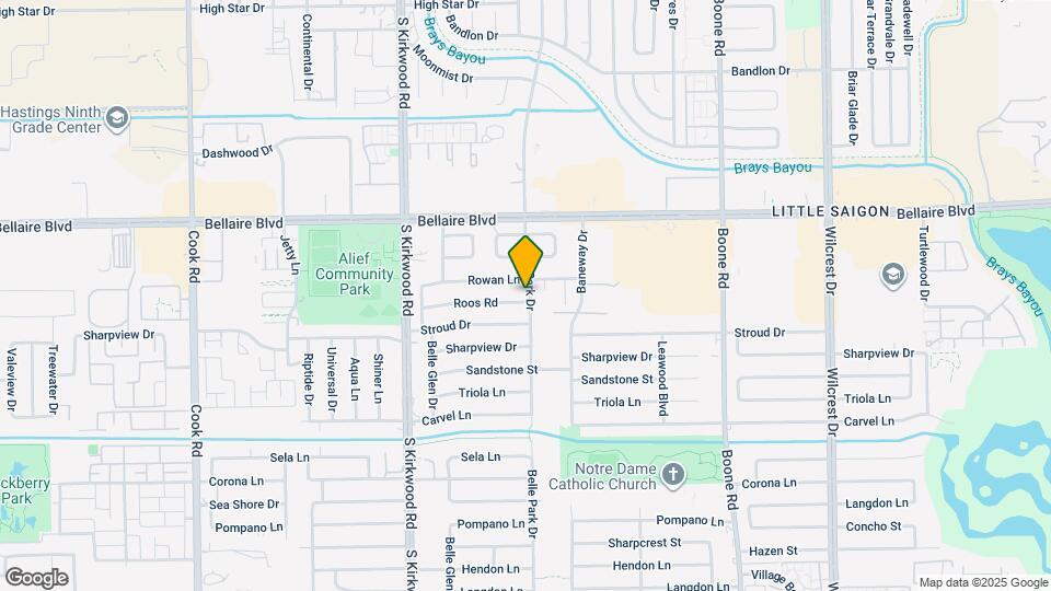 11602 Roos Rd Map and Location Details