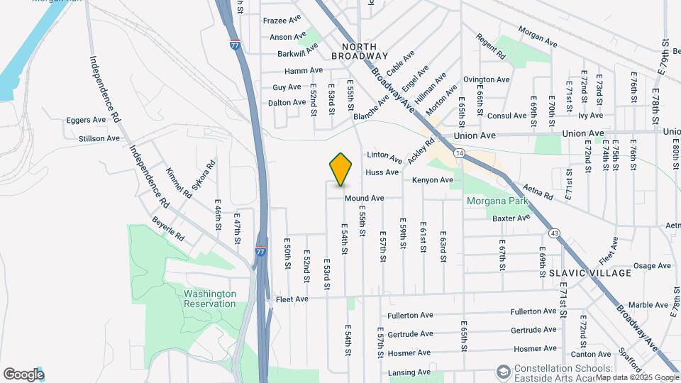 5323 Mound Ave Mapa y Detalles de la Ubicación