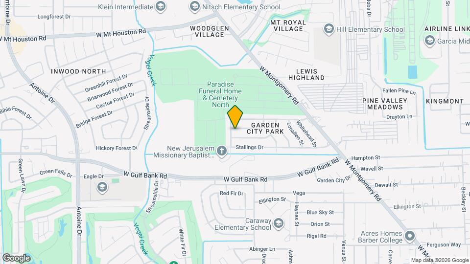 3325 Cliffmarshall St Mapa y Detalles de la Ubicación