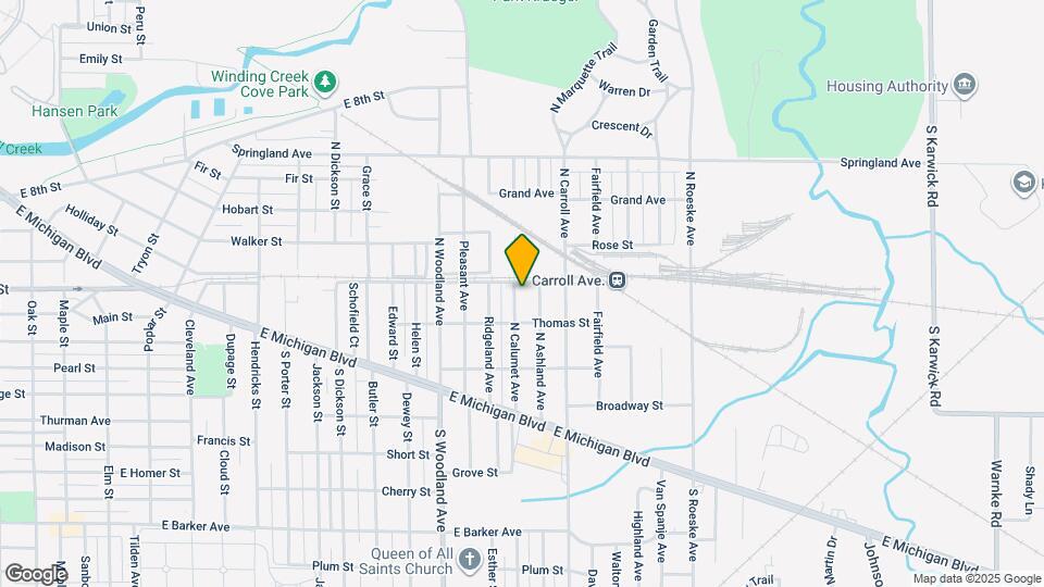 325 N Calumet Ave Map and Location Details